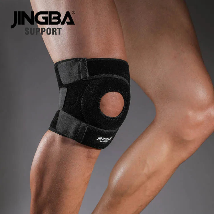 JINGBA SUPPORT rodillera voleibol rodillera deportes al aire libre baloncesto Anti-caída rodillera protector rodillera deportiva