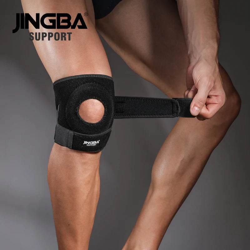 JINGBA SUPPORT rodillera voleibol rodillera deportes al aire libre baloncesto Anti-caída rodillera protector rodillera deportiva
