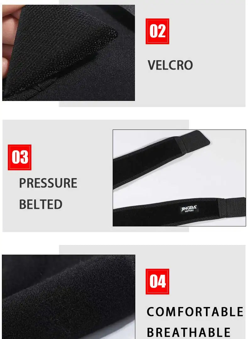 JINGBA SUPPORT rodillera voleibol rodillera deportes al aire libre baloncesto Anti-caída rodillera protector rodillera deportiva