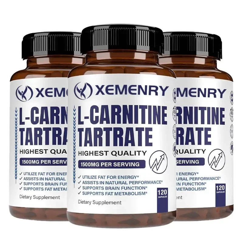 Tarrato de L-carnitina: apoya el metabolismo, el quemador de grasa, promueve el crecimiento muscular, alivia la fatiga, apoya la salud cardiovascular