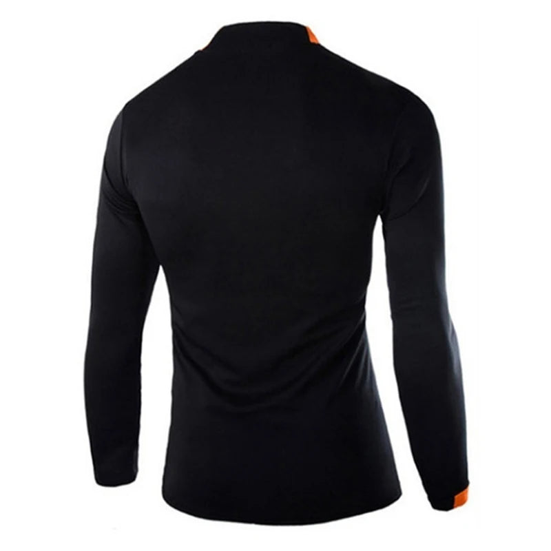 Camiseta de manga larga para hombre, camiseta de compresión de secado rápido para gimnasio, camisas informales de gran tamaño, Tops, blusa transpirable, camisetas, ropa para hombre