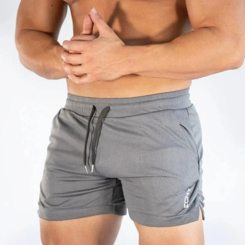 2025 NUEVOS pantalones cortos de entrenamiento de gimnasia para hombre, ropa deportiva informal para hombre, pantalones de playa con rejilla para correr, pantalones cortos transpirables de secado rápido para hombre