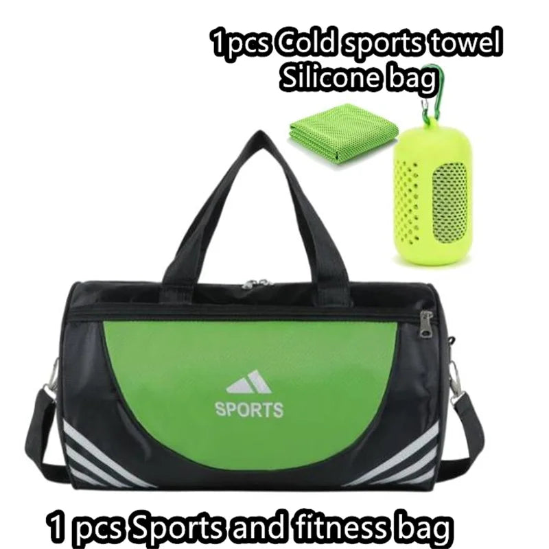 Bolsas de gimnasio impermeables para hombre y mujer, bolsa de viaje portátil de gran capacidad para natación y Fitness, Taekwondo, novedad de 2025, 1-2 uds.