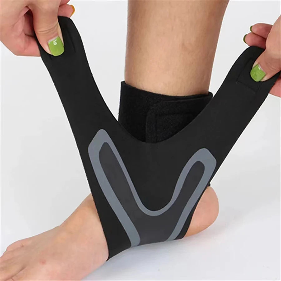 Tobillera de soporte, manga de compresión, vendaje elástico para pie, envoltura protectora, calcetines deportivos, 1 ud.