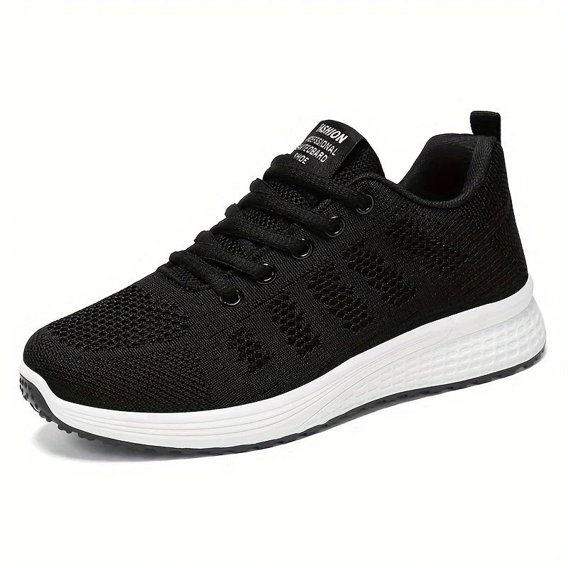 Zapatos de mujer, zapatillas informales, suela blanda, zapatos informales transpirables de malla, zapatos de viaje ligeros para correr, zapatos de verano para mujer