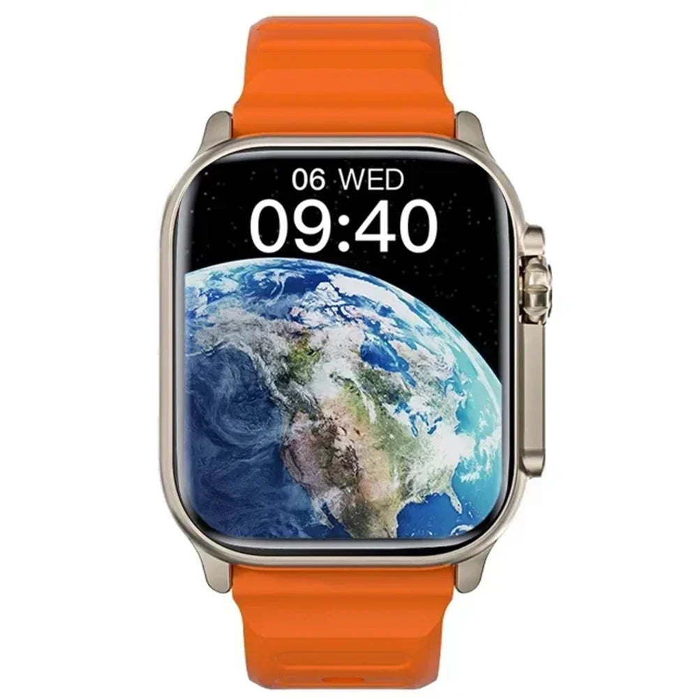 LAXASFIT 2025 el más nuevo reloj inteligente Bluetooth llamada de voz Monitor de ritmo cardíaco pulsera deportiva para Android IOS reloj inteligente regalo