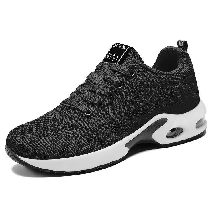 Zapatos de mujer, zapatillas informales, suela blanda, zapatos informales transpirables de malla, zapatos de viaje ligeros para correr, zapatos de verano para mujer