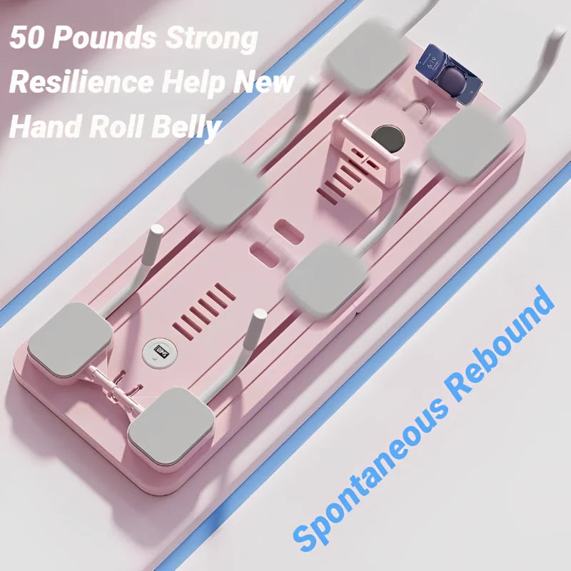 Tabla de ejercicio Abdominal, Fitness, adelgazante, abdomen, rebote automático, ajustador de piernas y brazos, equipo multifuncional