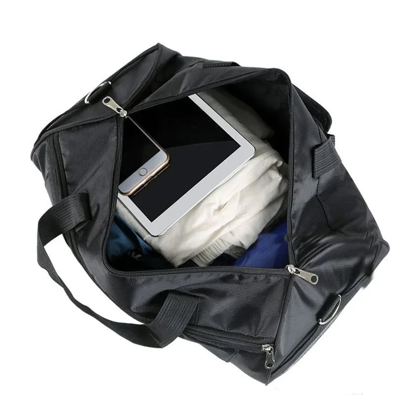 Bolsas de gimnasio impermeables para hombre y mujer, bolsa de viaje portátil de gran capacidad para natación y Fitness, Taekwondo, novedad de 2025, 1-2 uds.