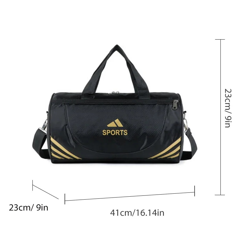 Bolsas de gimnasio impermeables para hombre y mujer, bolsa de viaje portátil de gran capacidad para natación y Fitness, Taekwondo, novedad de 2025, 1-2 uds.