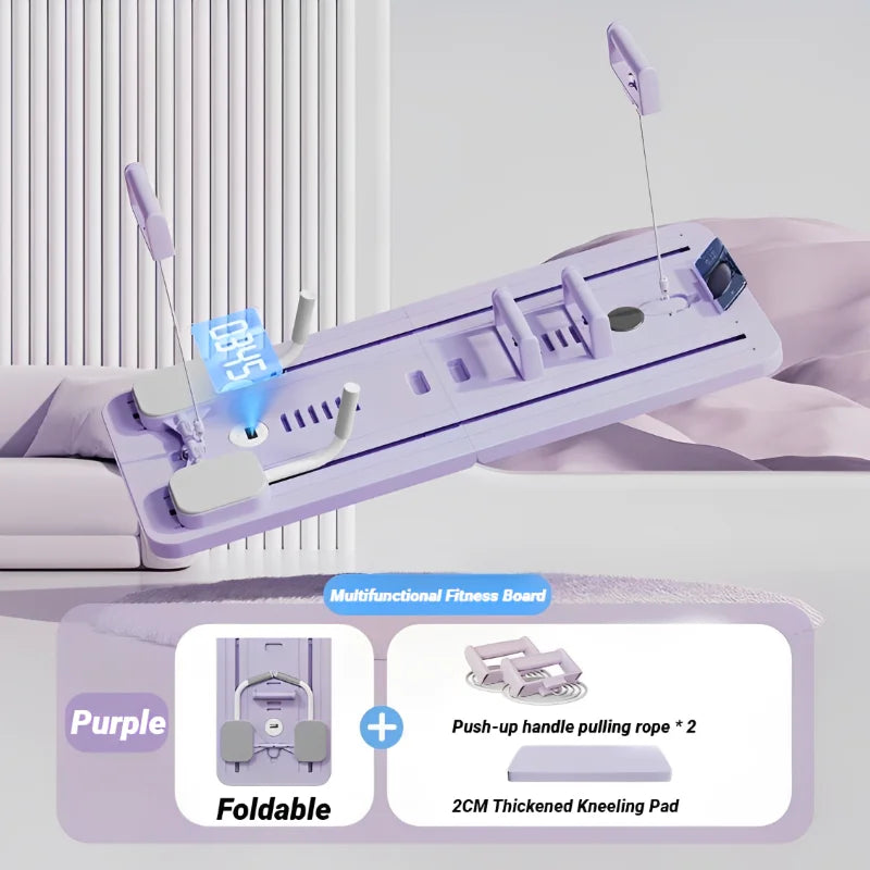 Tabla de ejercicio Abdominal, Fitness, adelgazante, abdomen, rebote automático, ajustador de piernas y brazos, equipo multifuncional