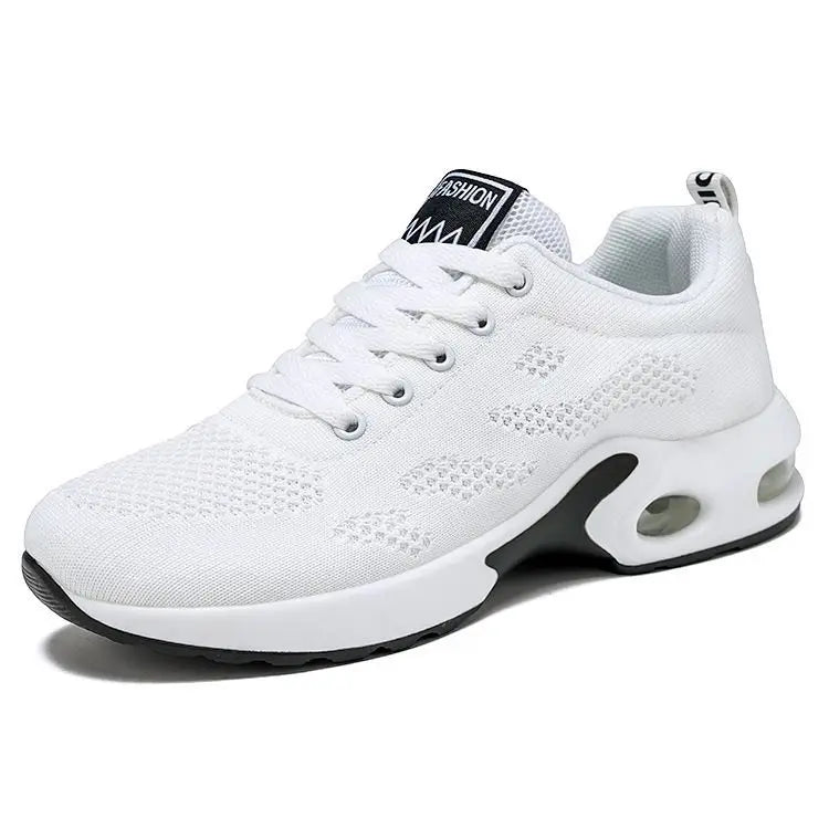 Zapatos de mujer, zapatillas informales, suela blanda, zapatos informales transpirables de malla, zapatos de viaje ligeros para correr, zapatos de verano para mujer