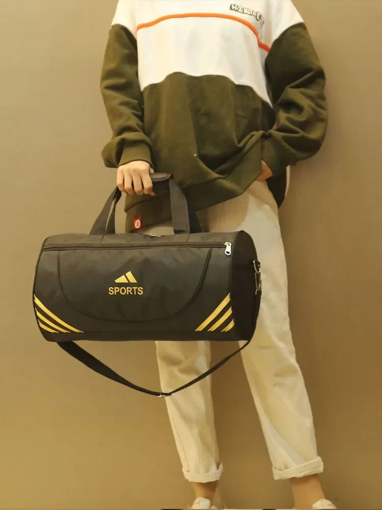 Bolsas de gimnasio impermeables para hombre y mujer, bolsa de viaje portátil de gran capacidad para natación y Fitness, Taekwondo, novedad de 2025, 1-2 uds.