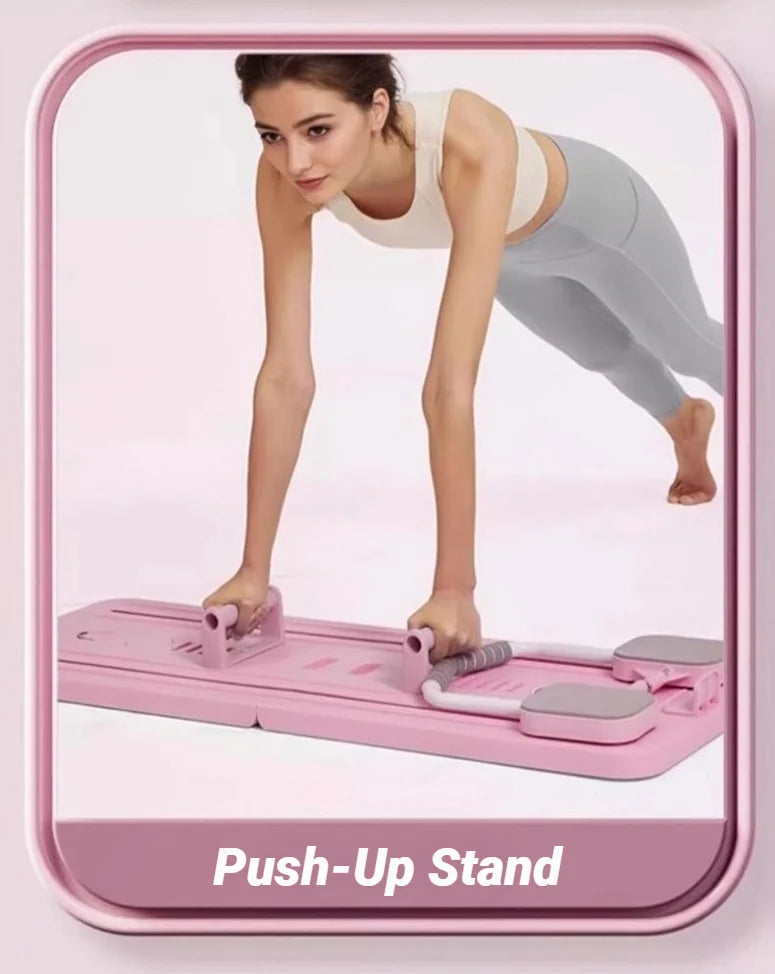 Tabla de ejercicio Abdominal, Fitness, adelgazante, abdomen, rebote automático, ajustador de piernas y brazos, equipo multifuncional
