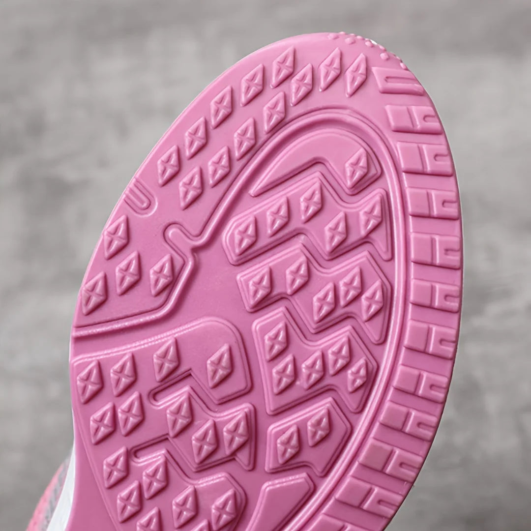 Zapatos de mujer, zapatillas informales, suela blanda, zapatos informales transpirables de malla, zapatos de viaje ligeros para correr, zapatos de verano para mujer