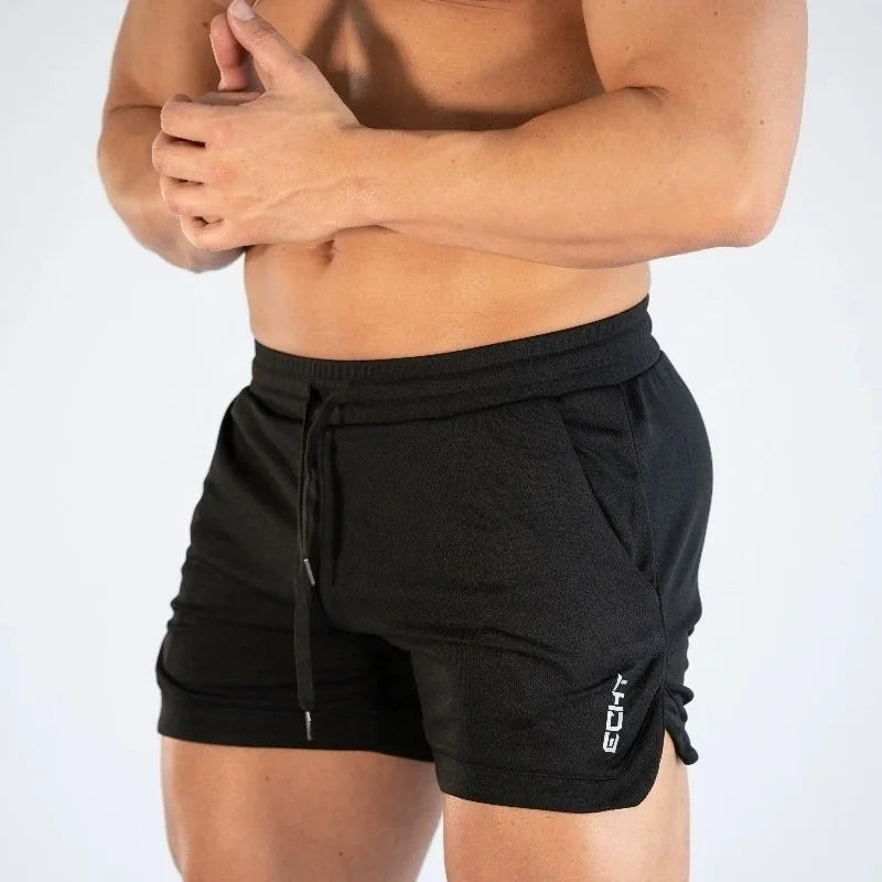 2025 NUEVOS pantalones cortos de entrenamiento de gimnasia para hombre, ropa deportiva informal para hombre, pantalones de playa con rejilla para correr, pantalones cortos transpirables de secado rápido para hombre