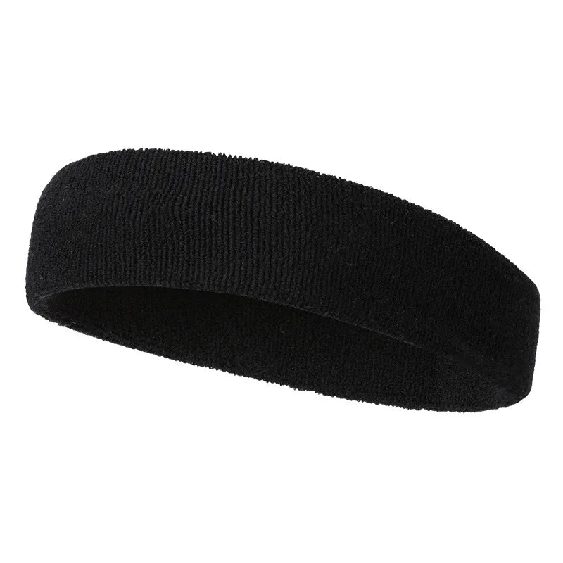 Diadema elástica de algodón para deportes al aire libre, diademas de moda para mujeres y hombres, bandas elásticas para el cabello para correr, Fitness y Yoga