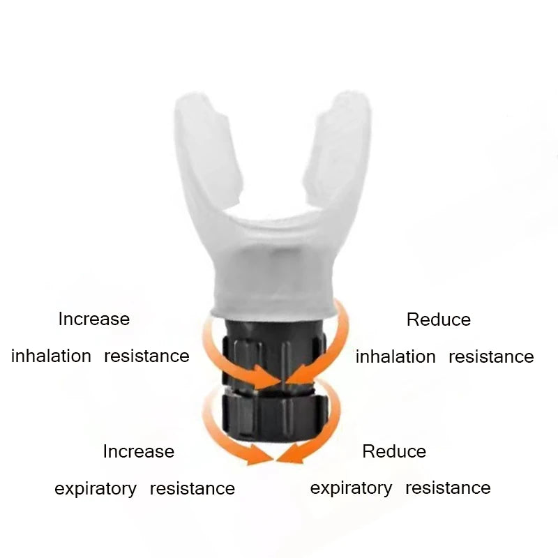 Entrenador de respiración FITNESS