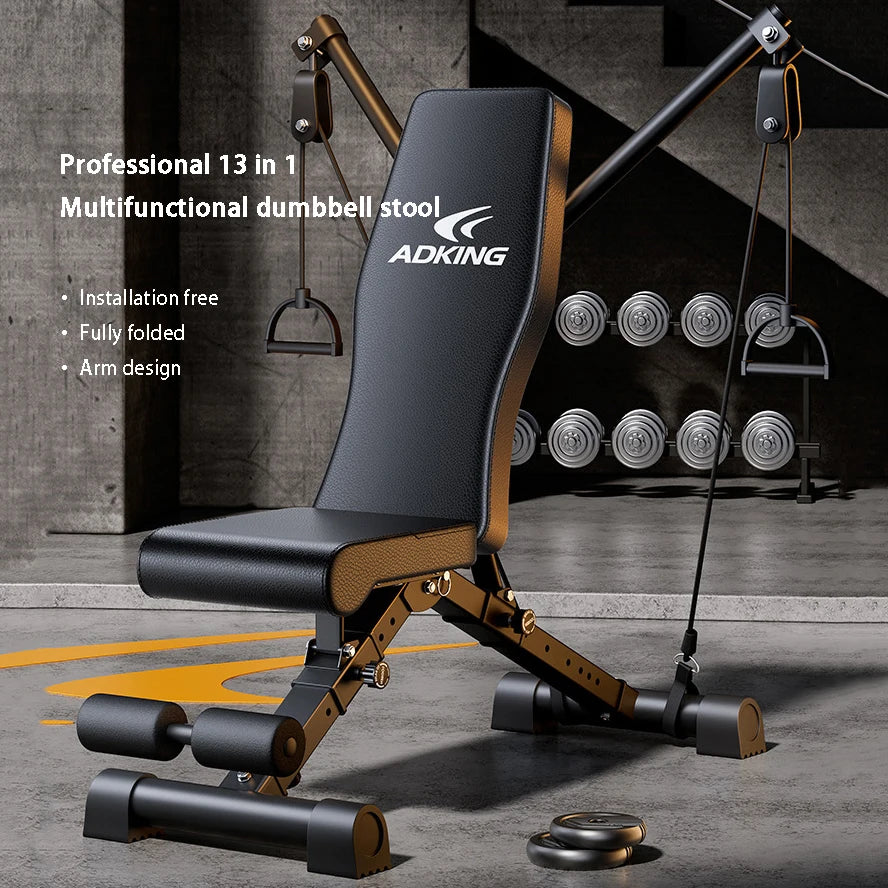 Banco multifuncional FITNESS 13 en 1