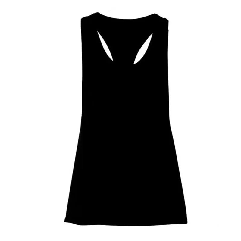 Camiseta deportiva nueva para mujer, camiseta sin mangas deportiva para Fitness, parte trasera en forma de T, camiseta sin mangas ajustada de secado rápido para correr, abrigo