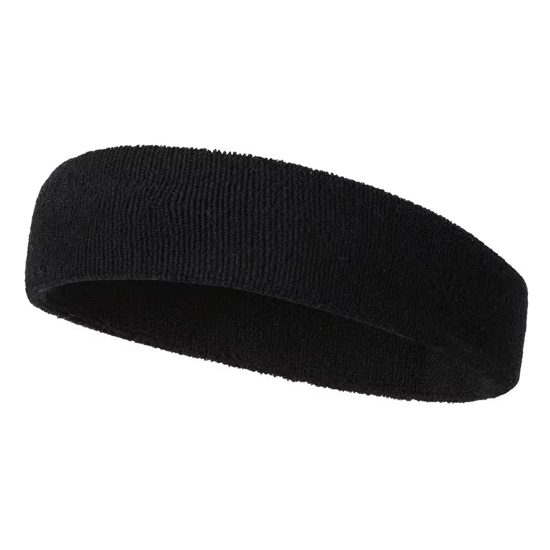 Diadema elástica de algodón para deportes al aire libre, diademas de moda para mujeres y hombres, bandas elásticas para el cabello para correr, Fitness y Yoga