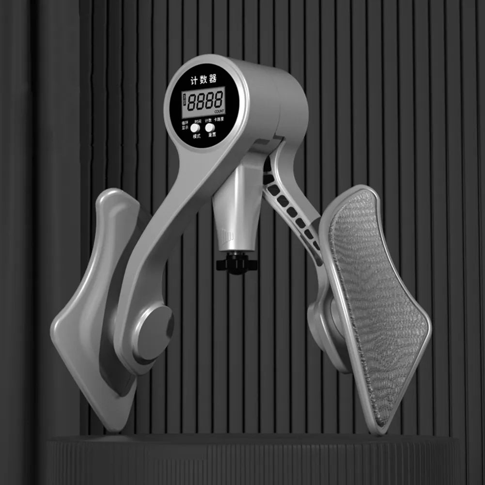 Entrenador de cadera con contador Digital, entrenadores de piernas, suelo pélvico, fuerza muscular, ejercitador de piernas ajustable, equipo de Fitness interior del muslo