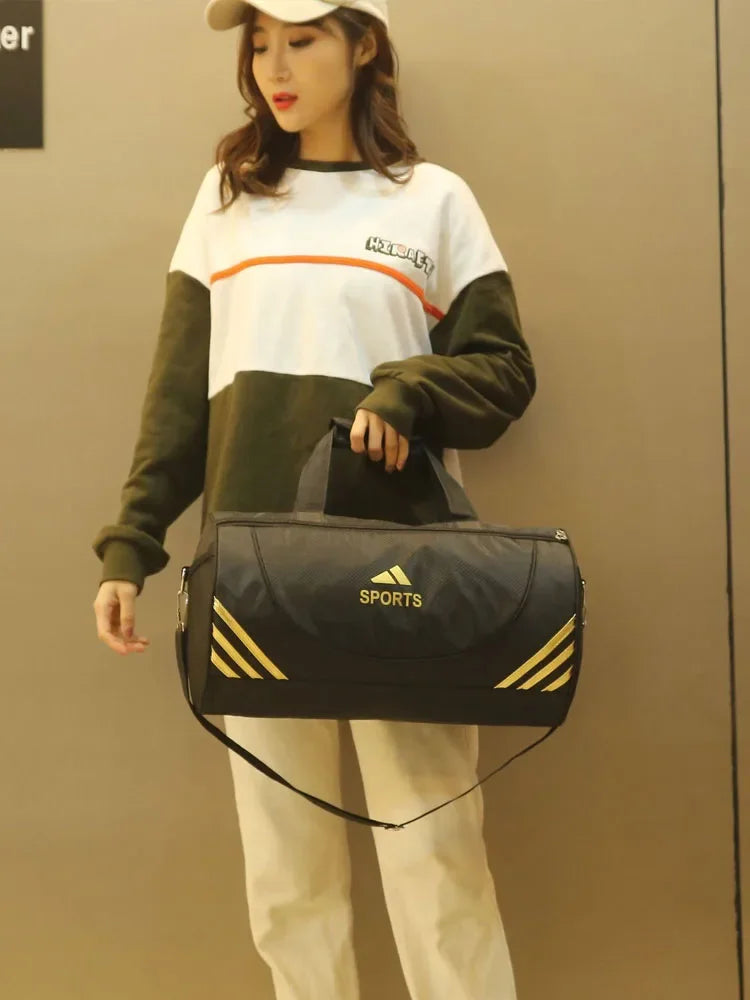 Bolsas de gimnasio impermeables para hombre y mujer, bolsa de viaje portátil de gran capacidad para natación y Fitness, Taekwondo, novedad de 2025, 1-2 uds.