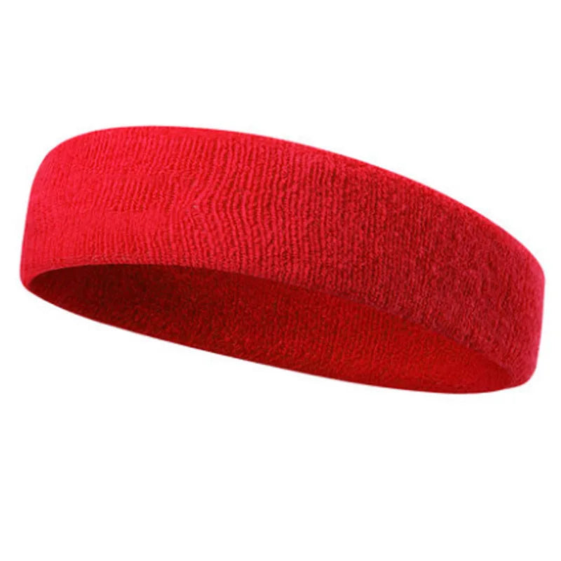 Diadema elástica de algodón para deportes al aire libre, diademas de moda para mujeres y hombres, bandas elásticas para el cabello para correr, Fitness y Yoga