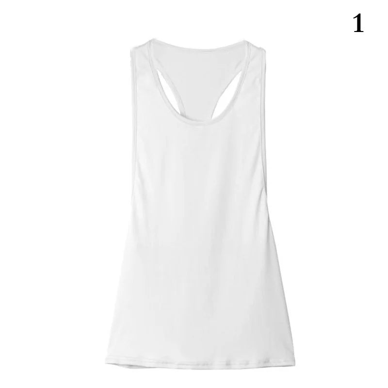 Camiseta deportiva nueva para mujer, camiseta sin mangas deportiva para Fitness, parte trasera en forma de T, camiseta sin mangas ajustada de secado rápido para correr, abrigo