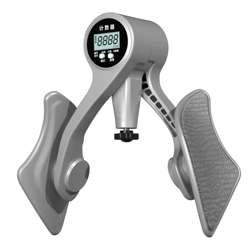 Entrenador de cadera con contador Digital, entrenadores de piernas, suelo pélvico, fuerza muscular, ejercitador de piernas ajustable, equipo de Fitness interior del muslo