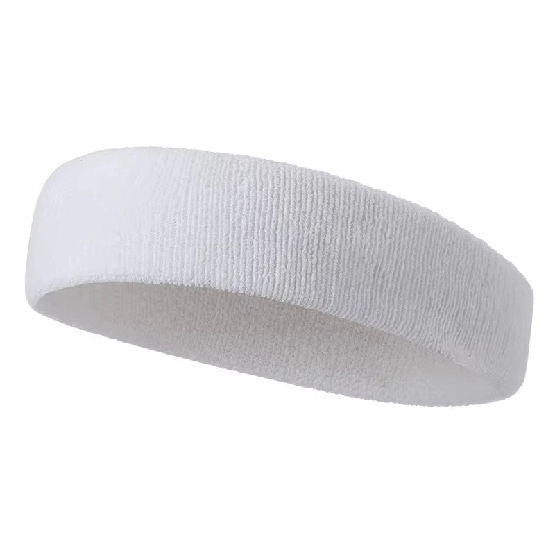 Diadema elástica de algodón para deportes al aire libre, diademas de moda para mujeres y hombres, bandas elásticas para el cabello para correr, Fitness y Yoga