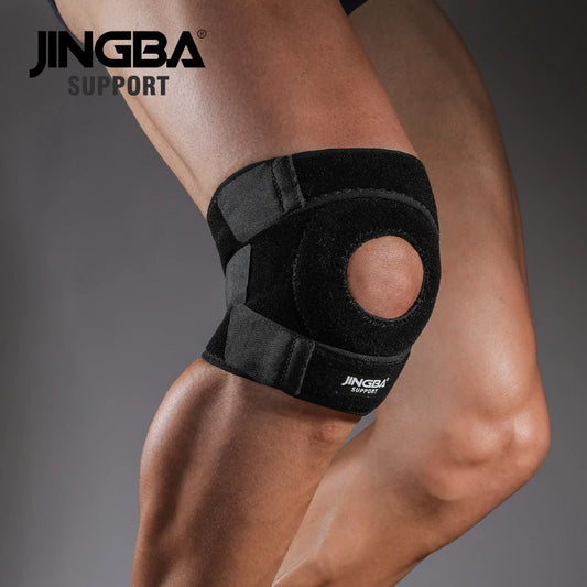 JINGBA SUPPORT rodillera voleibol rodillera deportes al aire libre baloncesto Anti-caída rodillera protector rodillera deportiva