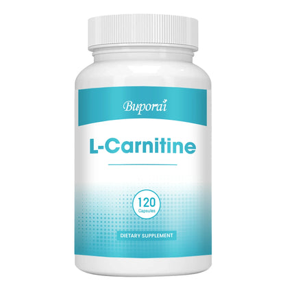 L-Carnitina - Quemador de grasa, apoyo a la energía, promover el metabolismo, crecer los músculos, mejora la memoria y la concentración - 120 cápsulas