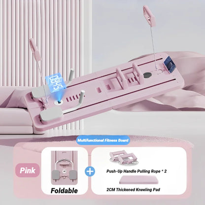 Tabla de ejercicio Abdominal, Fitness, adelgazante, abdomen, rebote automático, ajustador de piernas y brazos, equipo multifuncional