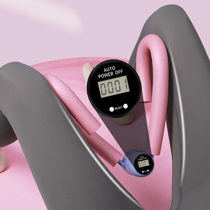 Entrenador de cadera con contador Digital, entrenadores de piernas, suelo pélvico, fuerza muscular, ejercitador de piernas ajustable, equipo de Fitness interior del muslo