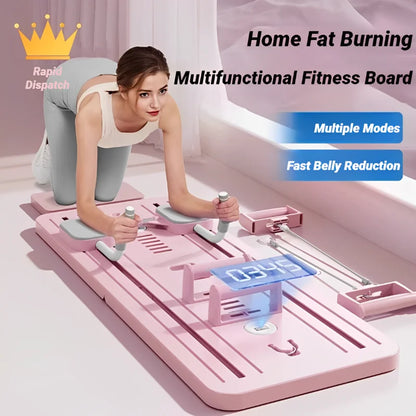 Tabla de ejercicio Abdominal, Fitness, adelgazante, abdomen, rebote automático, ajustador de piernas y brazos, equipo multifuncional