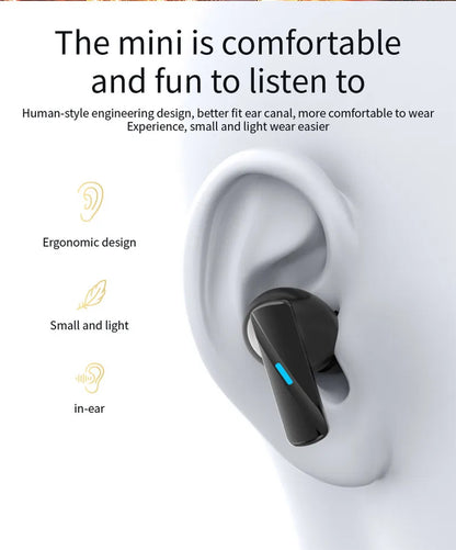 Auriculares y auriculares Bluetooth inalámbricos Sony, tapones para los oídos intrauditivos, impermeables, Fitness, movimiento, música, Hedset, funda con tapa
