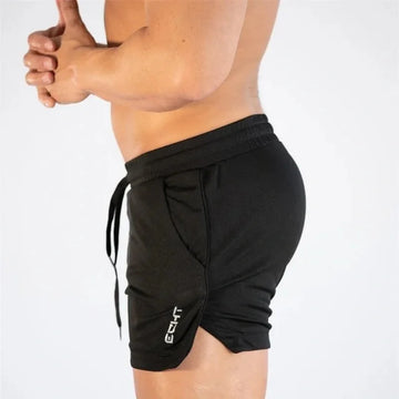 2025 NUEVOS pantalones cortos de entrenamiento de gimnasia para hombre, ropa deportiva informal para hombre, pantalones de playa con rejilla para correr, pantalones cortos transpirables de secado rápido para hombre