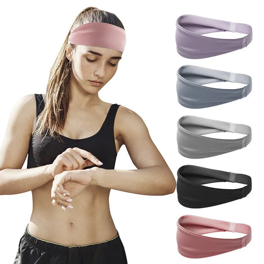 Diadema deportiva absorbente de sudor para correr, protector de frente de fitness, diadema, diadema, nuevo sprin de baloncesto para hombres y mujeres