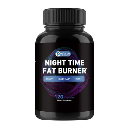 Soporte del metabolismo nocturno: quema de grasa, estimulación del metabolismo, supresor del apetito, gestión saludable del peso - 120 cápsulas