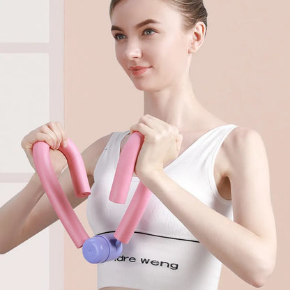Entrenador de cadera con contador Digital, entrenadores de piernas, suelo pélvico, fuerza muscular, ejercitador de piernas ajustable, equipo de Fitness interior del muslo