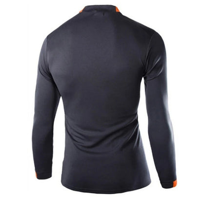 Camiseta de manga larga para hombre, camiseta de compresión de secado rápido para gimnasio, camisas informales de gran tamaño, Tops, blusa transpirable, camisetas, ropa para hombre