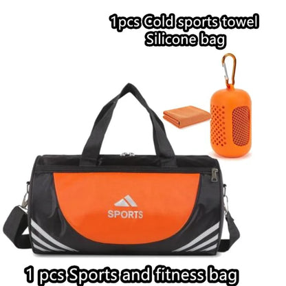 Bolsas de gimnasio impermeables para hombre y mujer, bolsa de viaje portátil de gran capacidad para natación y Fitness, Taekwondo, novedad de 2025, 1-2 uds.