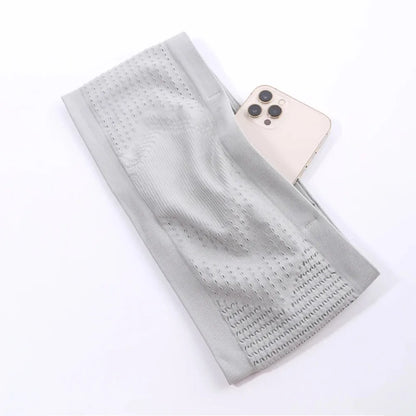 Riñonera deportiva Invisible sin costuras para correr, riñonera para gimnasio, bolsa ligera y transpirable para teléfono, bolsa elástica portátil para ciclismo