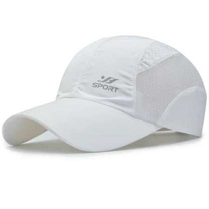Manténgase protegido con estilo: gorra de béisbol con protección UV con parte superior suave de secado rápido, correa transpirable para senderismo, pesca y exteriores