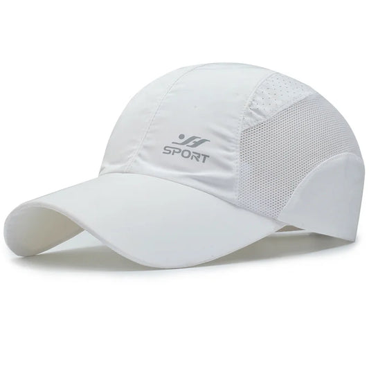 Manténgase protegido con estilo: gorra de béisbol con protección UV con parte superior suave de secado rápido, correa transpirable para senderismo, pesca y exteriores