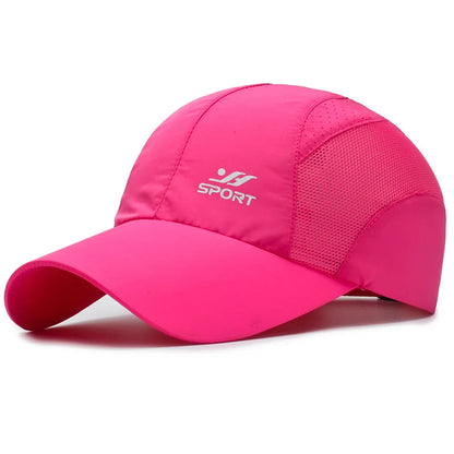 Manténgase protegido con estilo: gorra de béisbol con protección UV con parte superior suave de secado rápido, correa transpirable para senderismo, pesca y exteriores