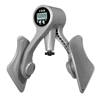 Entrenador de cadera con contador Digital, entrenadores de piernas, suelo pélvico, fuerza muscular, ejercitador de piernas ajustable, equipo de Fitness interior del muslo